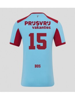 Billige Feyenoord Jordan Bos #15 Tredjedrakt 2025-26 Kortermet